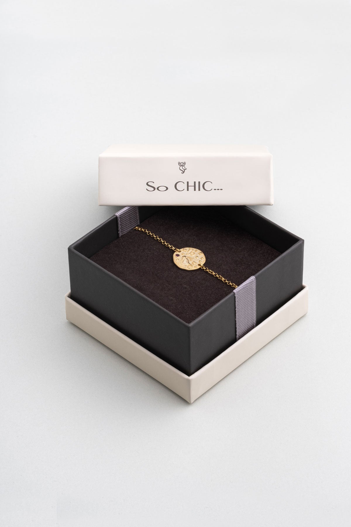 Oğlak Burcu 18 Ayar Sarı Altın Kaplama 20 Cm Gümüş Bileklik 07310297244