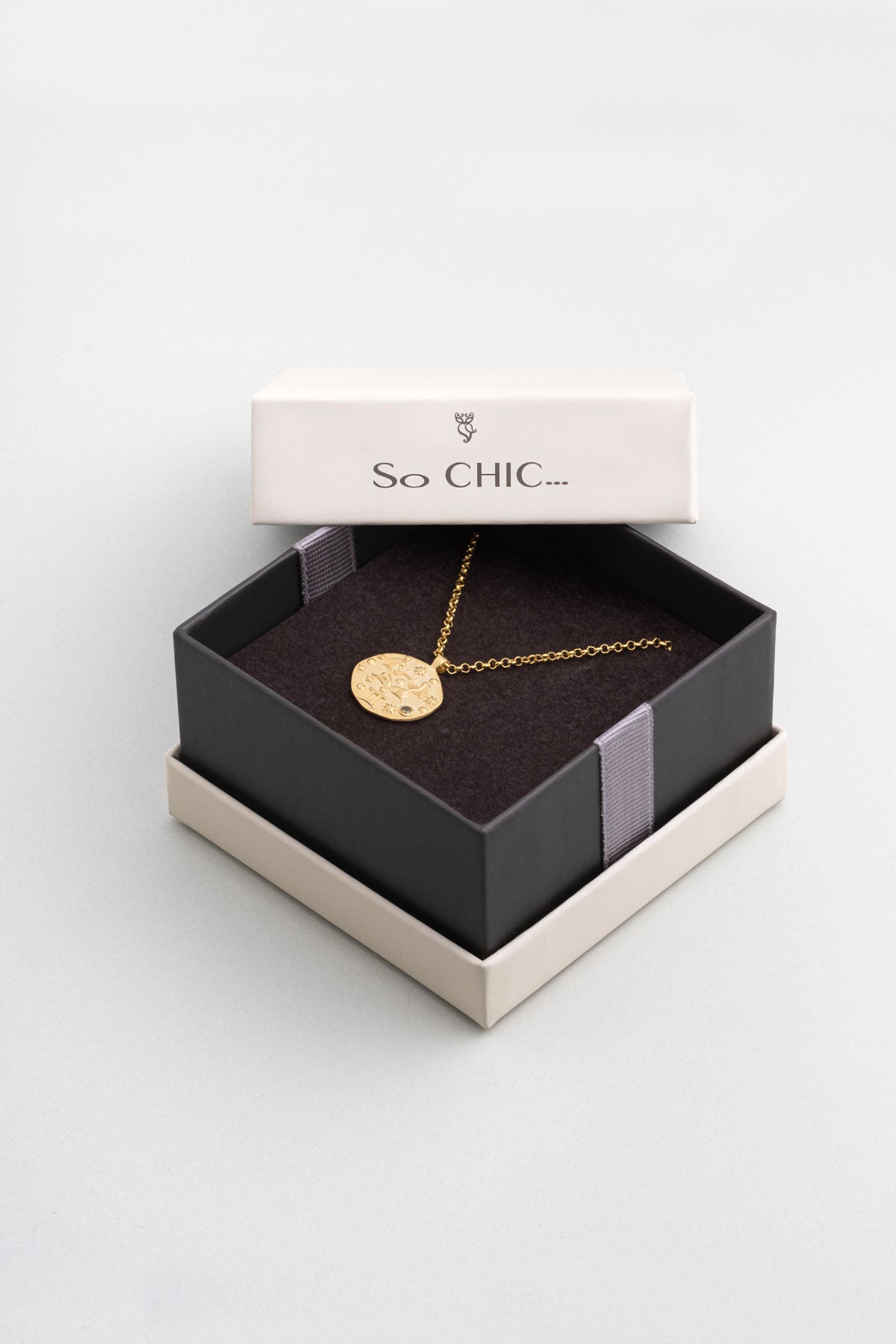 Ikizler Burcu 18 Ayar Sarı Altın Kaplama 45 Cm Gümüş Kolye 07310420444