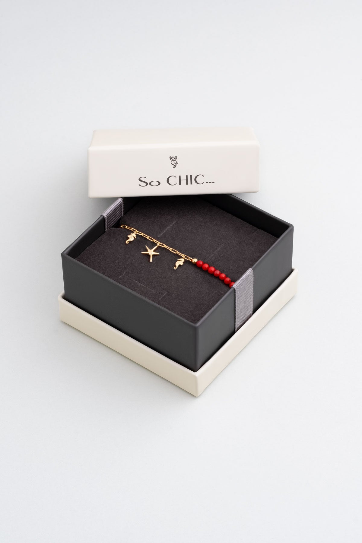 Mistik Mercan 18 Ayar Sarı Altın Kaplama 19 Cm Gümüş Bileklik 07311140844