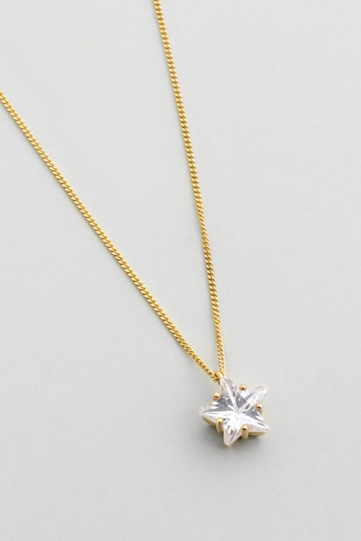 Altair 18 Ayar Sarı Altın Kaplama 45 Cm Gümüş Kolye 07312150144