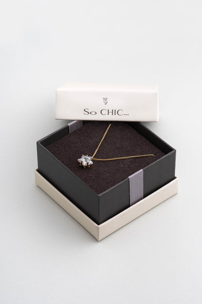 Altair 18 Ayar Sarı Altın Kaplama 45 Cm Gümüş Kolye 07312150144