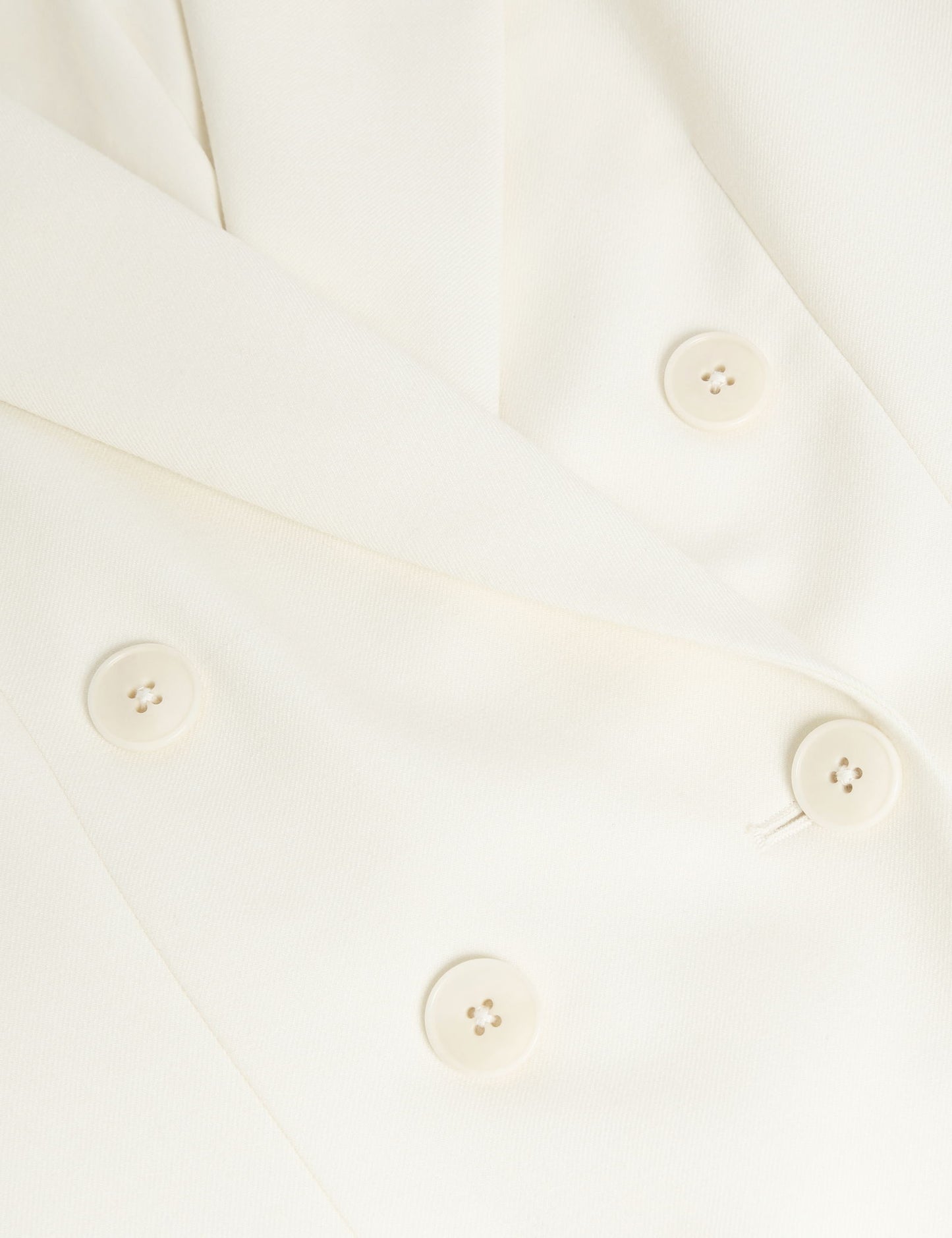 Yün Karışımlı Iki Düğmeli Blazer Ceket