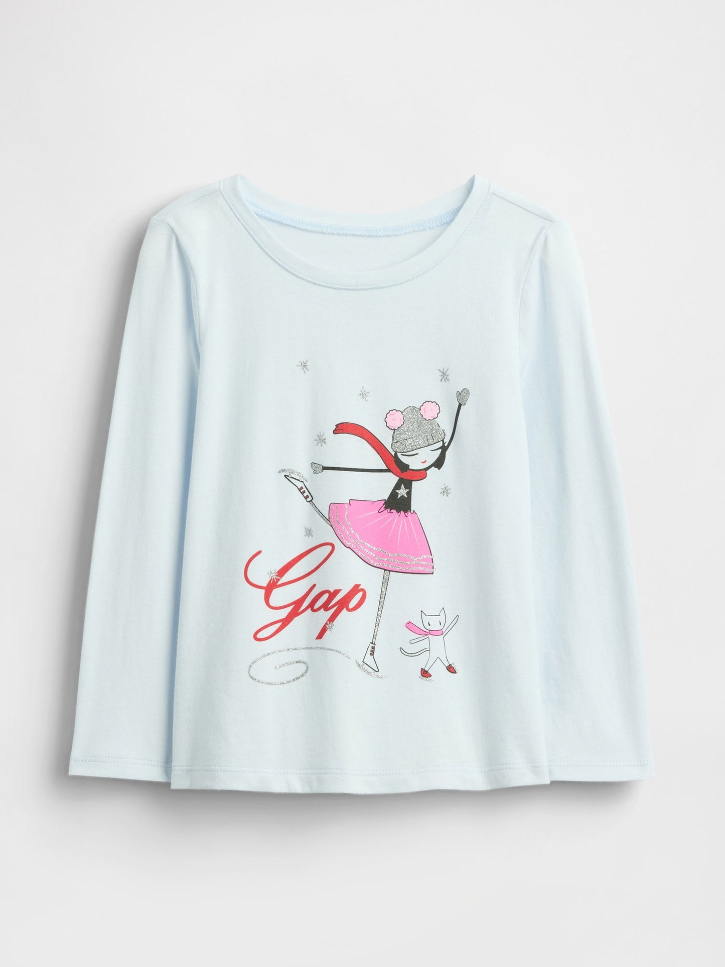Açık Mavi Gap Logo T-shirt