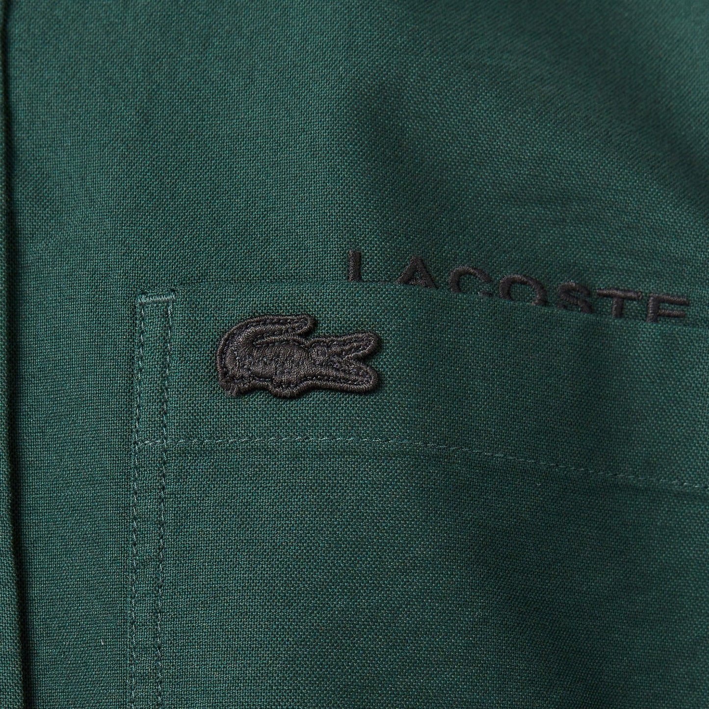 Lacoste Erkek Regular Fit Düğmeli Yaka Yeşil Gömlek