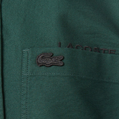 Lacoste Erkek Regular Fit Düğmeli Yaka Yeşil Gömlek