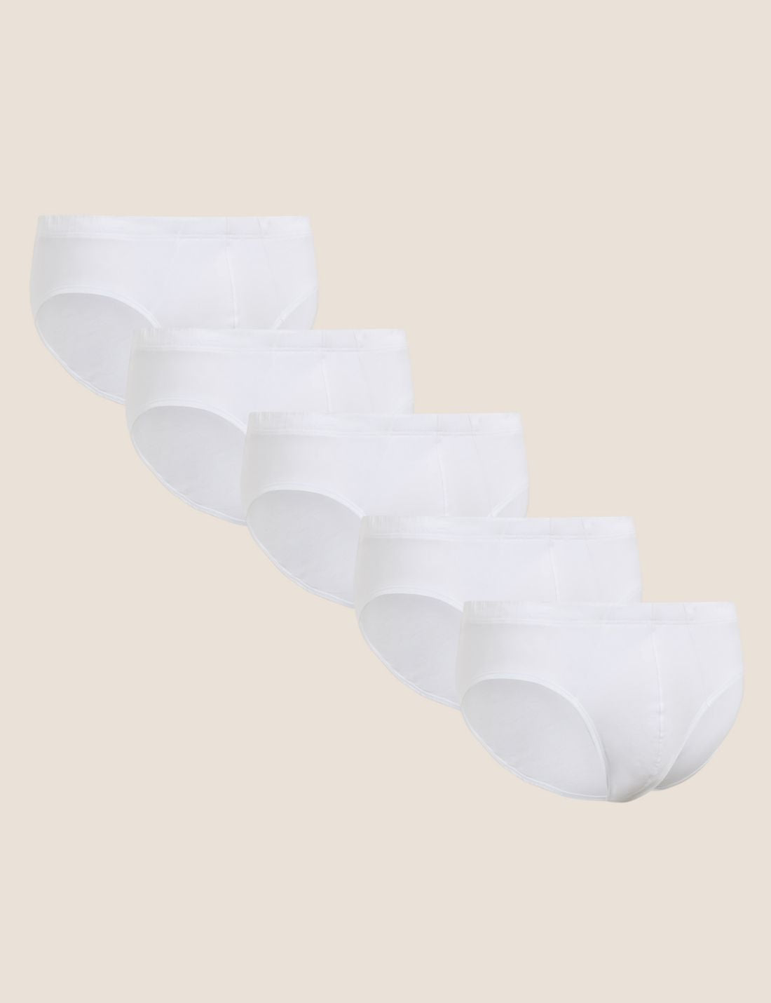 Saf Pamuklu 5'li Nefes Alabilir:trade_mark: Slip Külot Seti