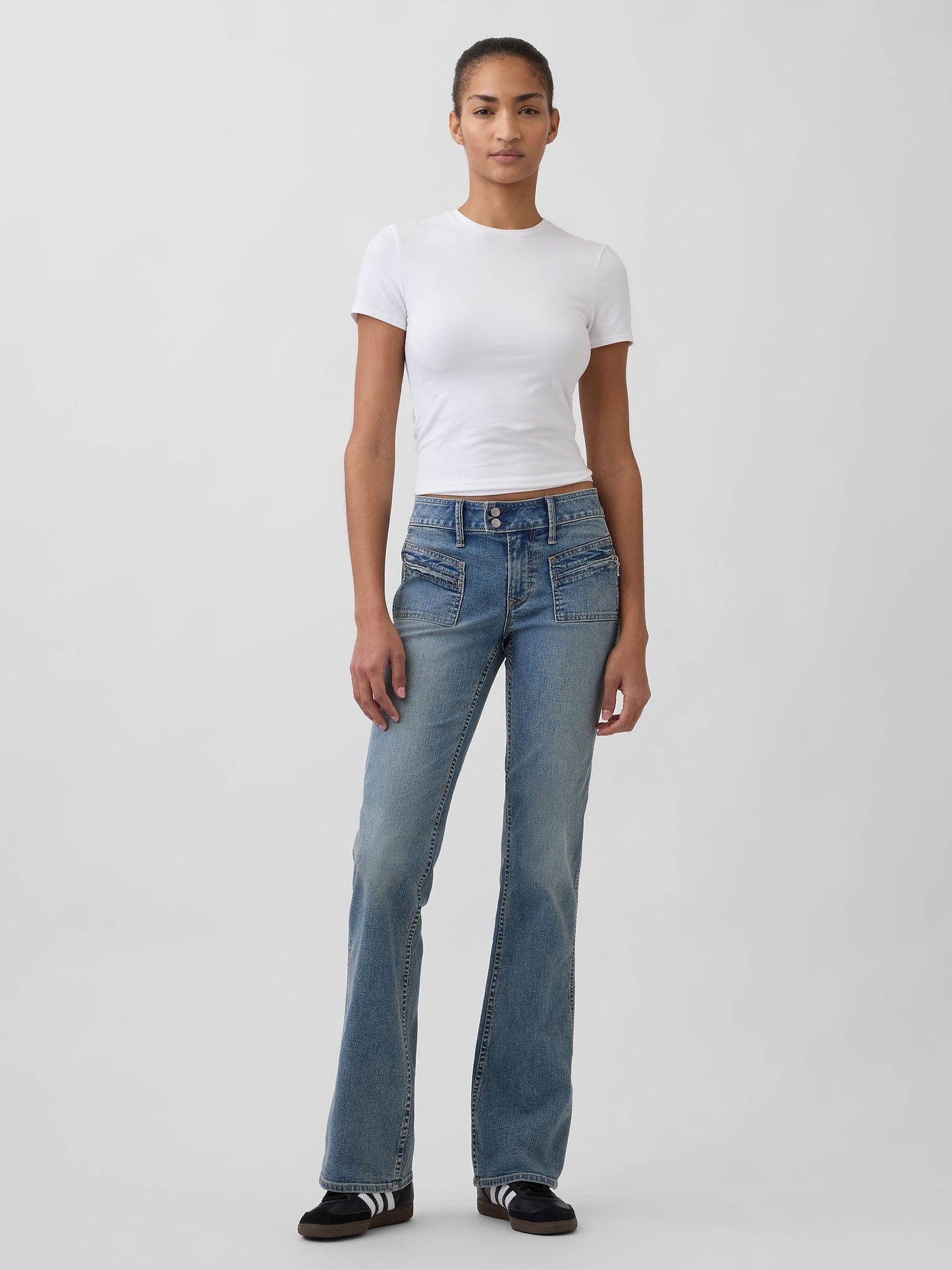 Mavi Low Rise Long & Lean Jean Pantolon