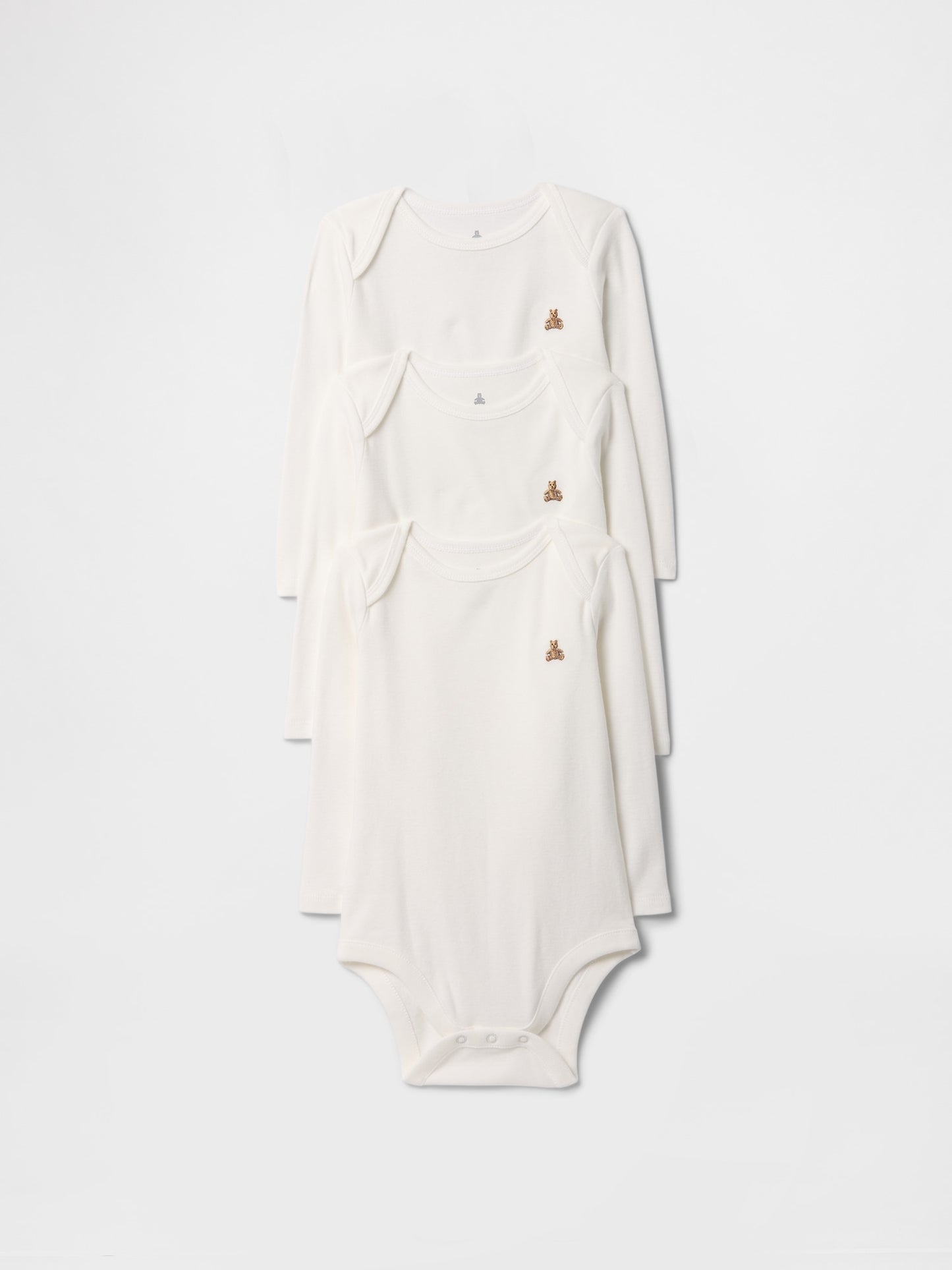 Beyaz Bodysuit (3’lü)
