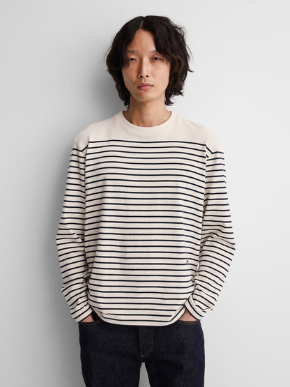 Beyaz Gap × A.p.c. Çizgili T-shirt