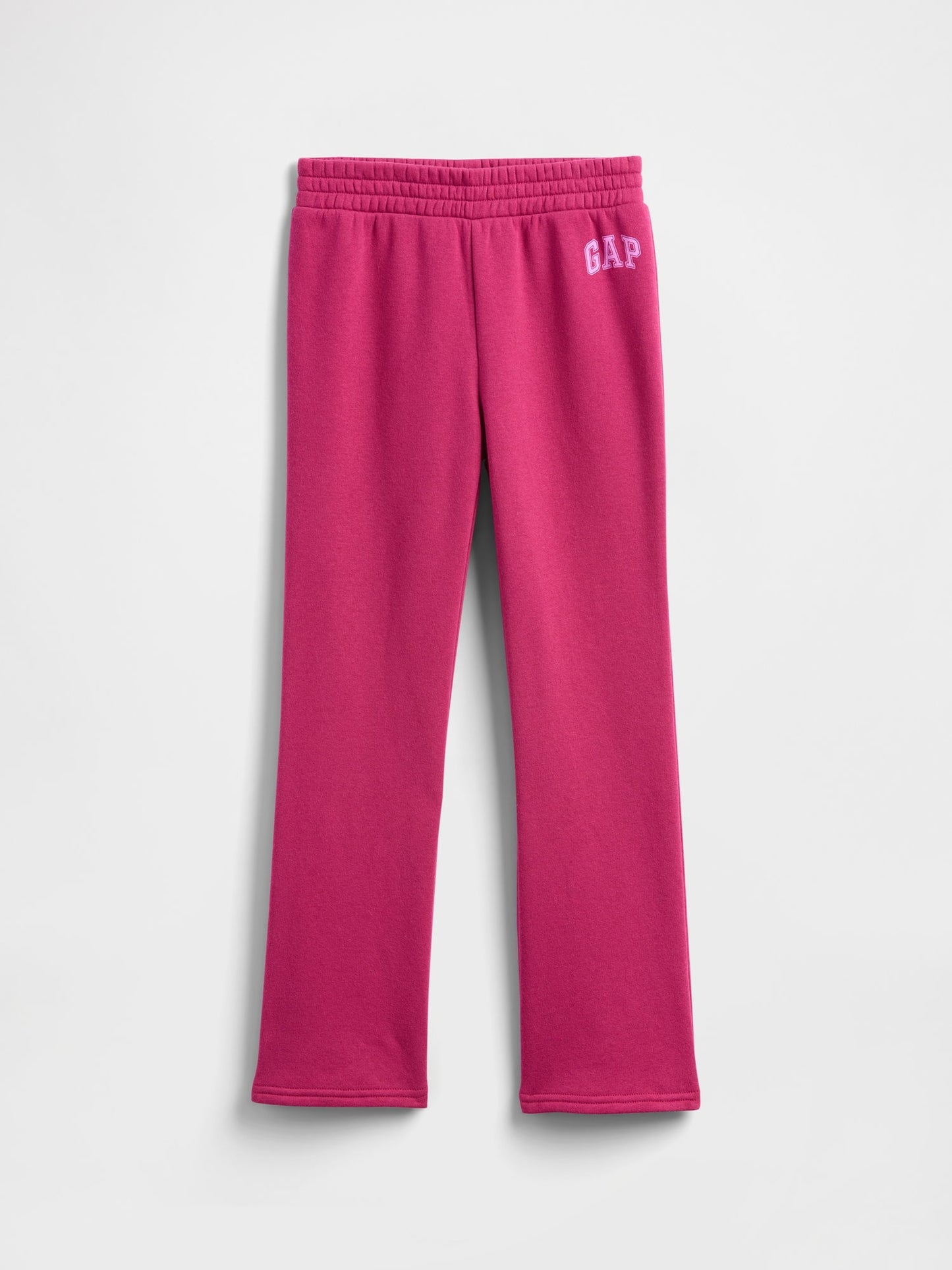 Pembe Relaxed Gap Logo Bootcut Eşofman Altı