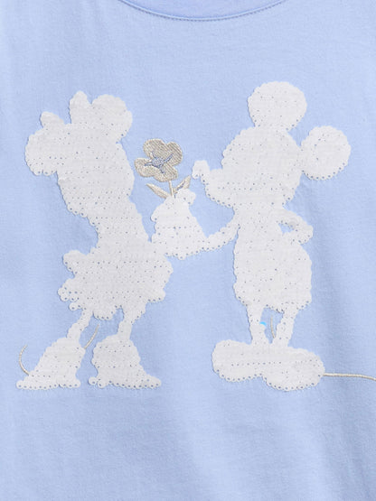 Mavi Gap × Disney Relaxed Flippy-sequin Grafik T-shirt