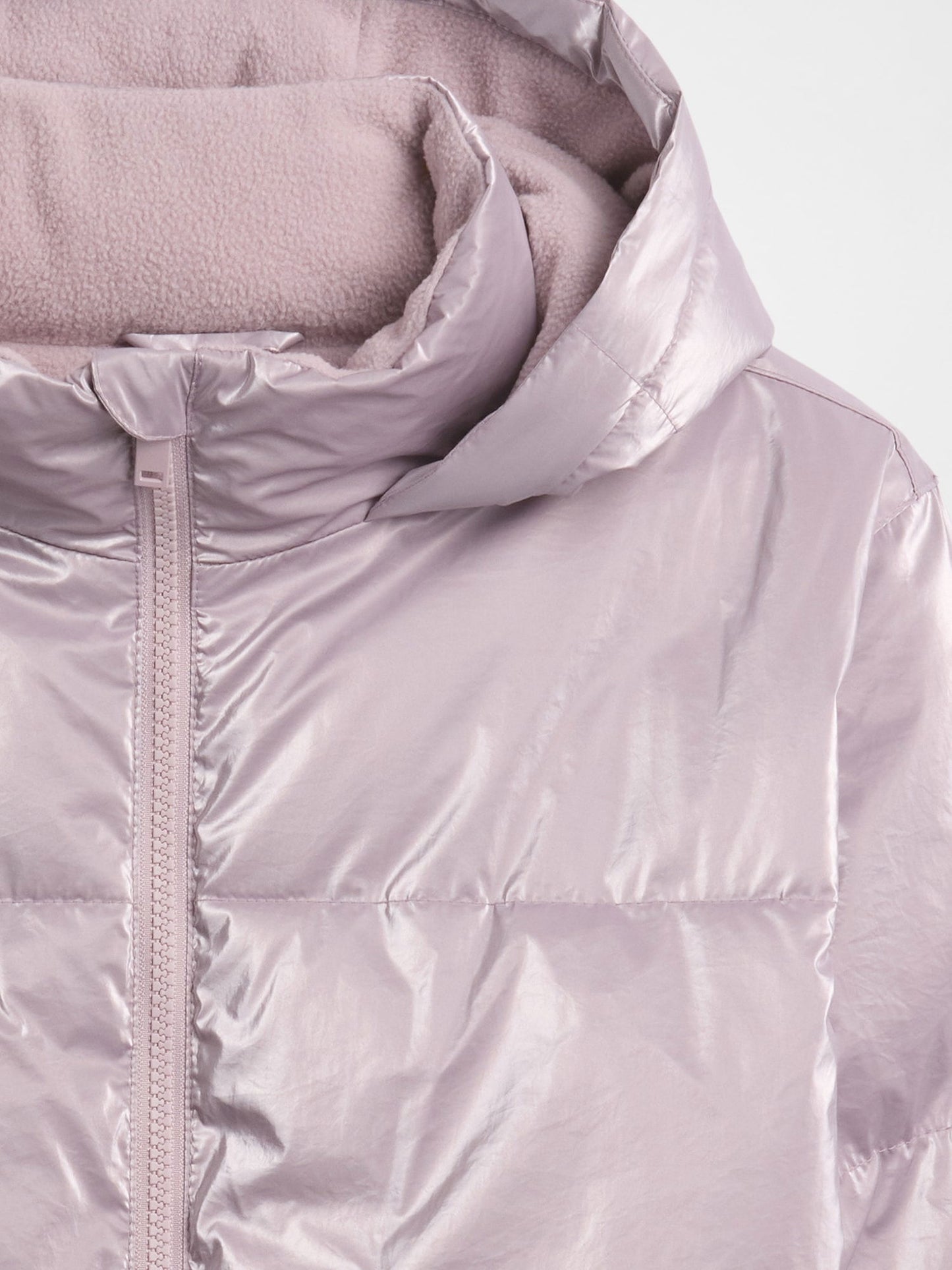 Mor Coldcontrol Max Shine Puffer Şişme Mont