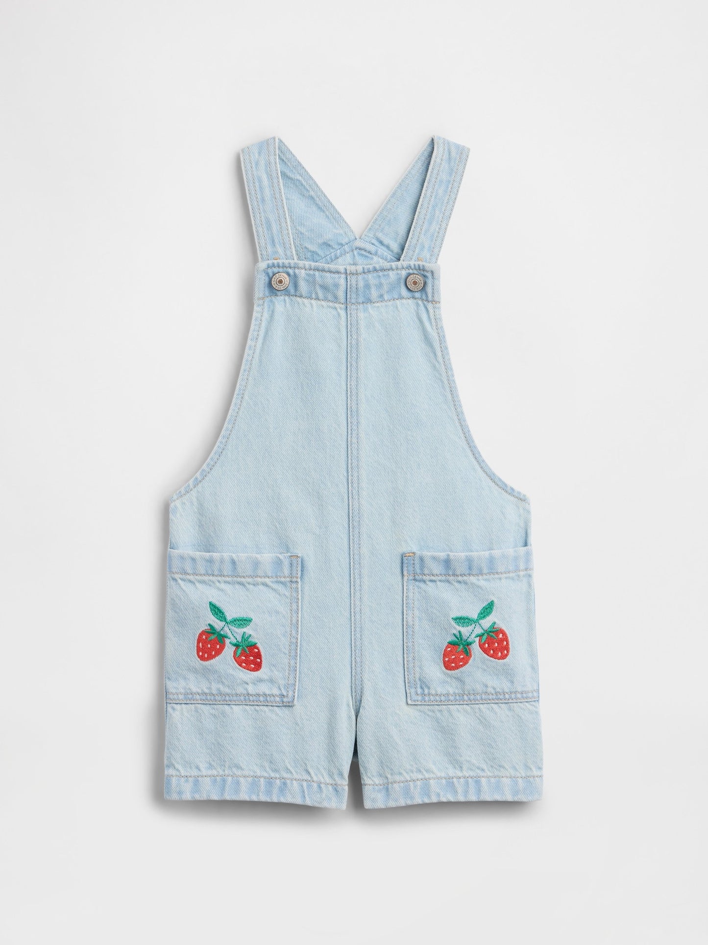 Açık Mavi Relaxed Denim Tulum