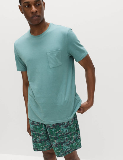 Desenli Pijama Takımı