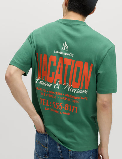 Desenli Pamuklu T-shirt