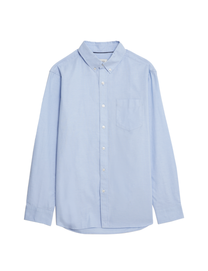 Regular Fit Uzun Kollu Oxford Gömlek