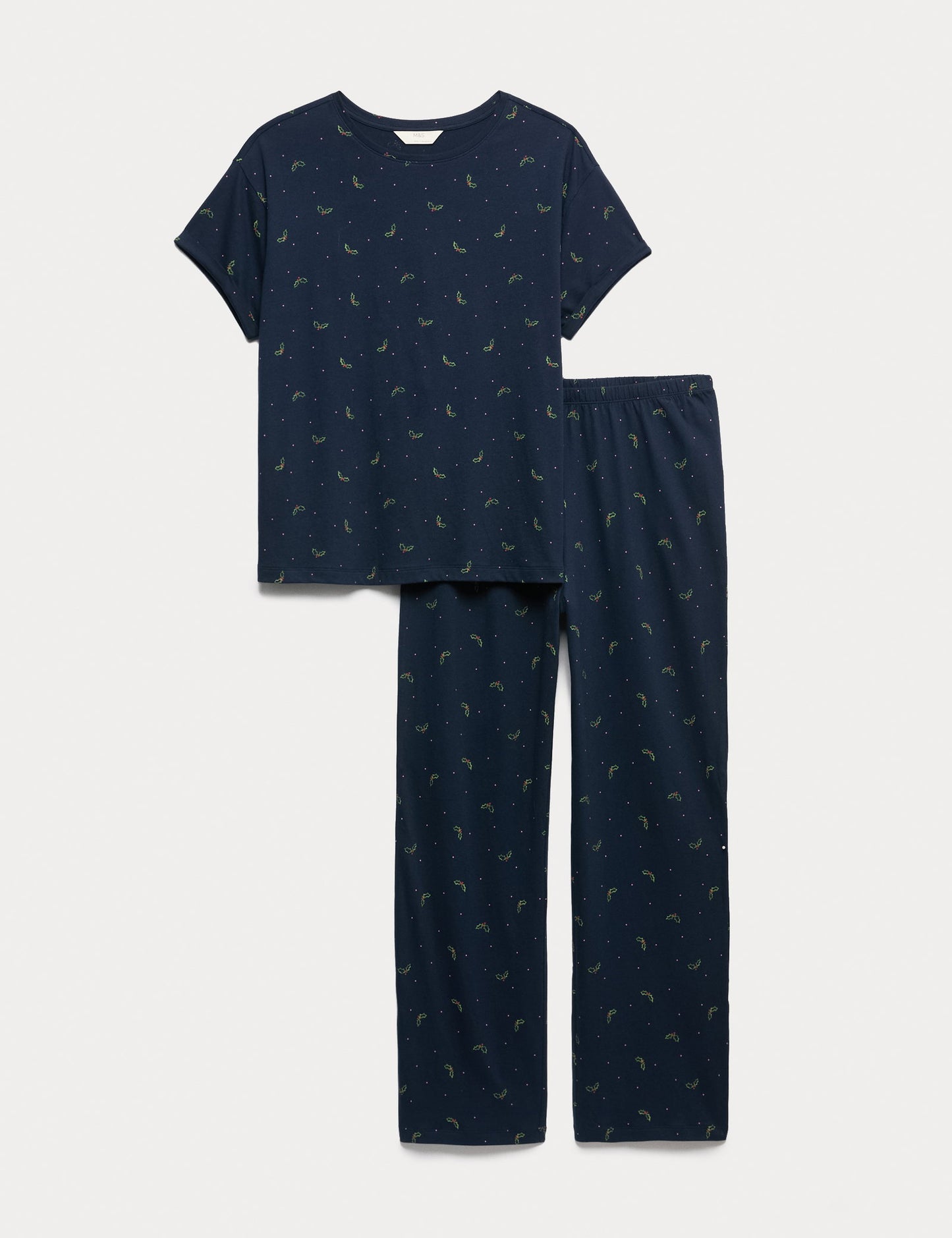 Pamuk Karışımlı Pijama Takımı