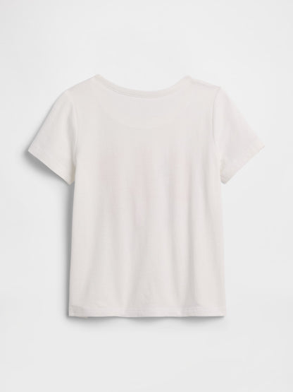 Beyaz Logo T-shirt
