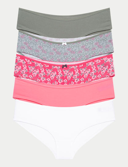 5'li Cotton Lycra® Short Külot Seti