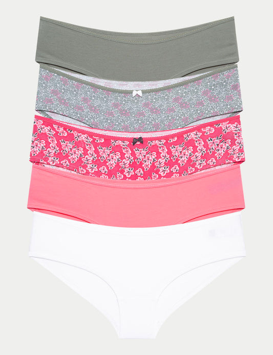 5'li Cotton Lycra® Short Külot Seti