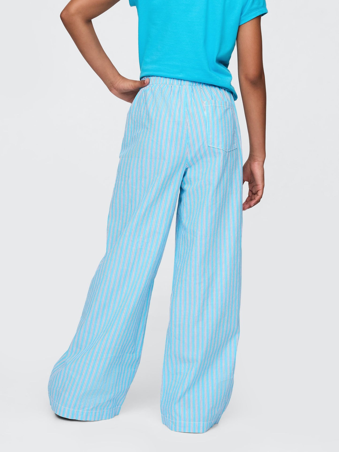 Mavi Poplin Baggy Pantolon