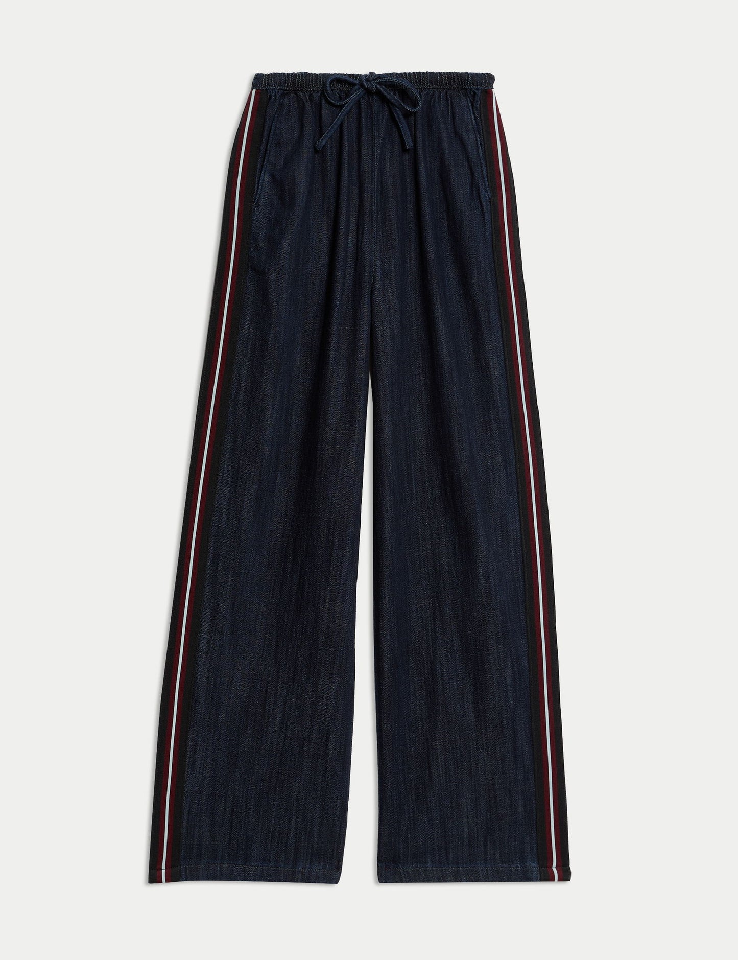 Denim Geniş Paça Pantolon