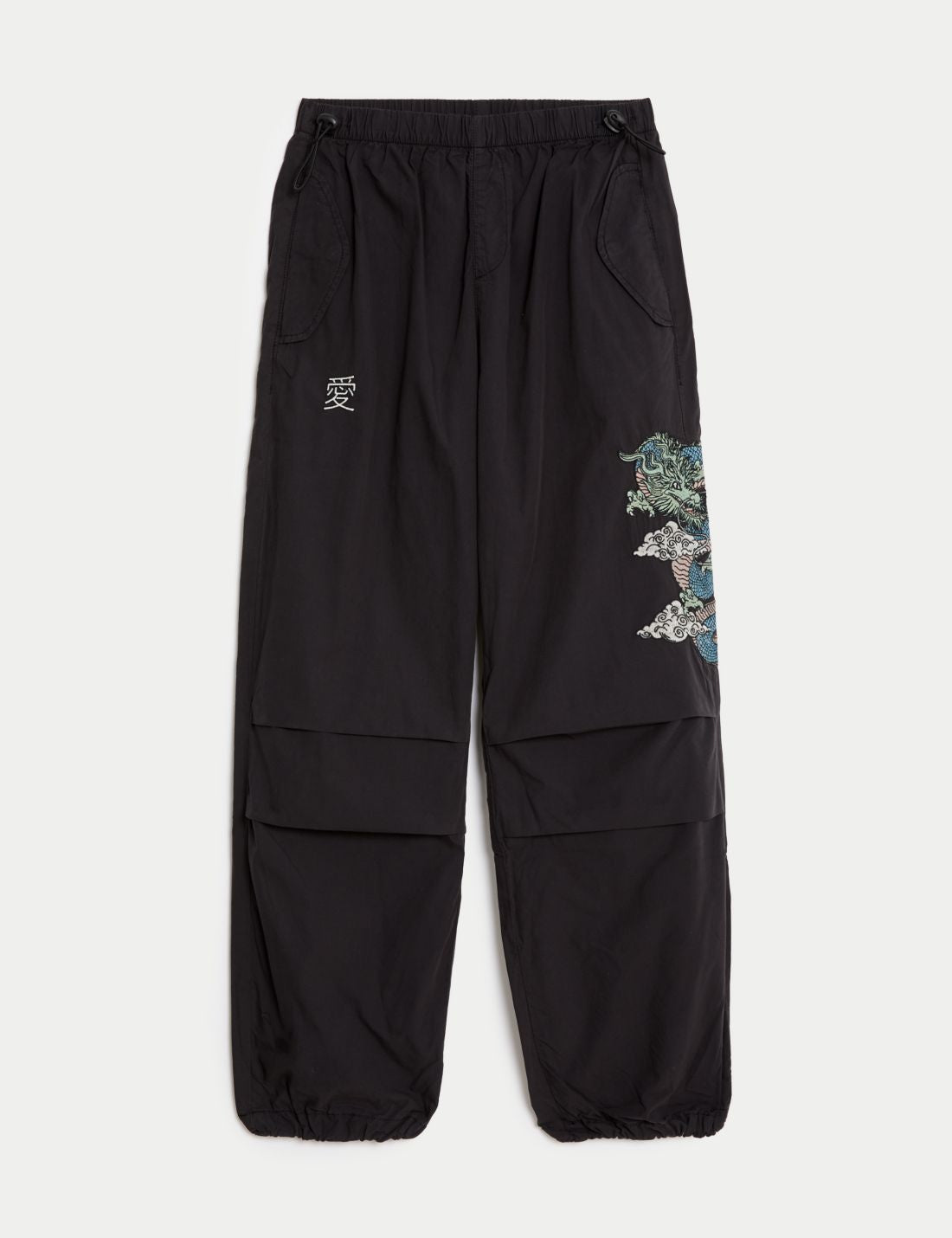 Yumuşak Dokulu Paraşüt Pantolon (6-16 Yaş)