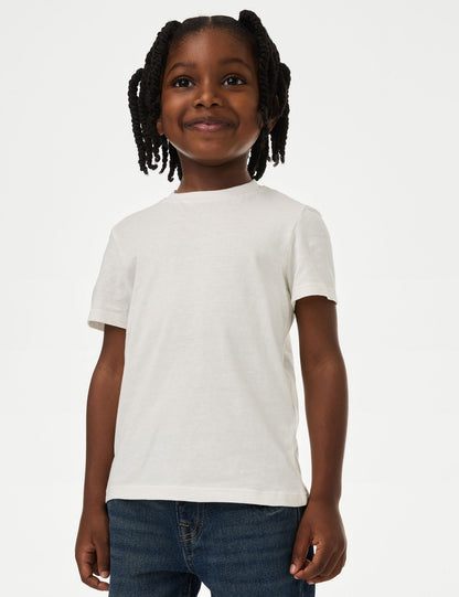 Pamuk Karışımlı Gömlek Ve T-shirt Takımı