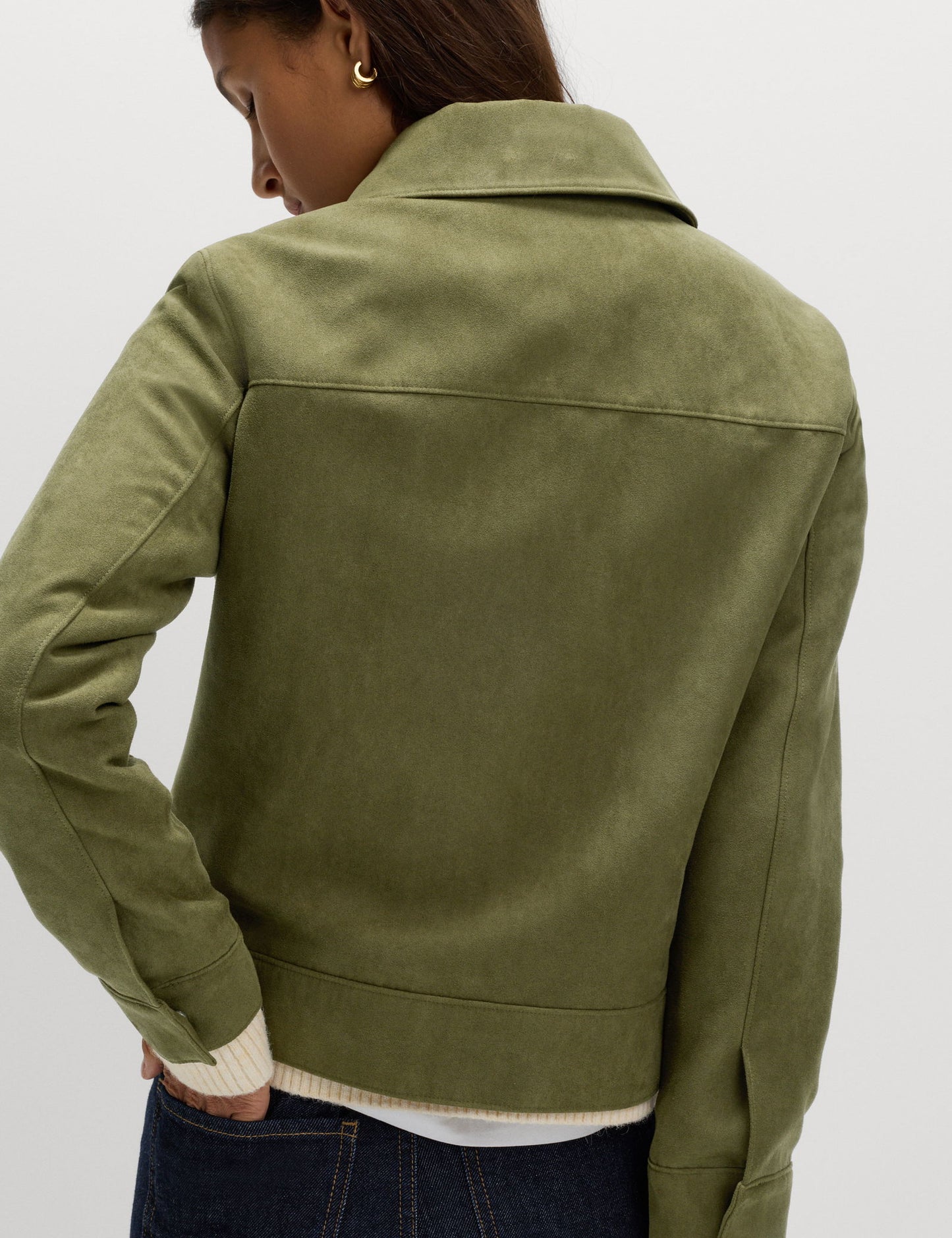 Süet Harrington Ceket