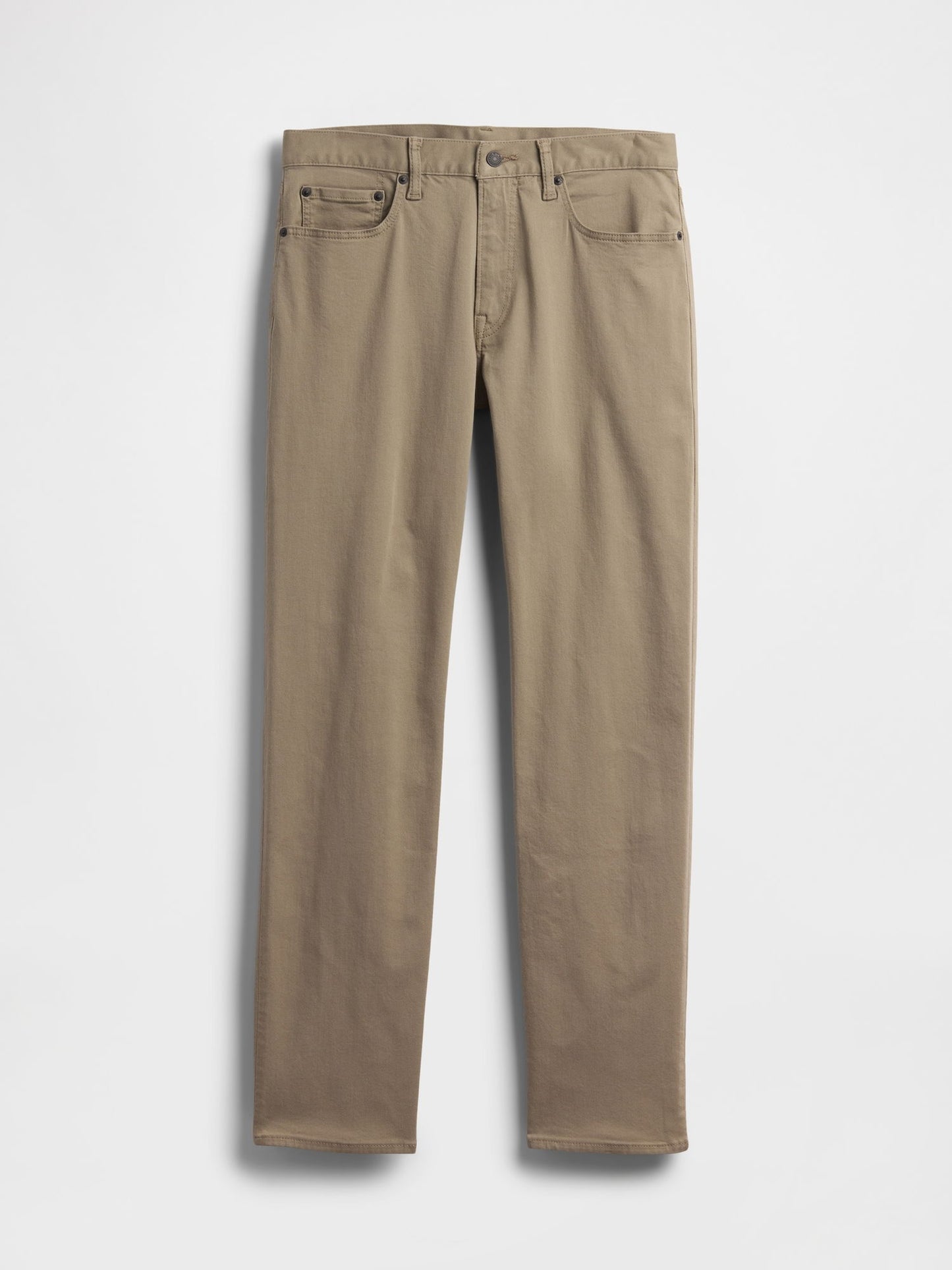 Bej Straight Fit City Jean Pantolon