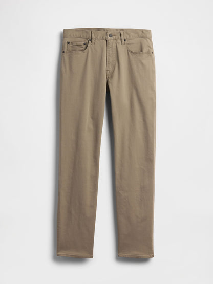 Bej Straight Fit City Jean Pantolon