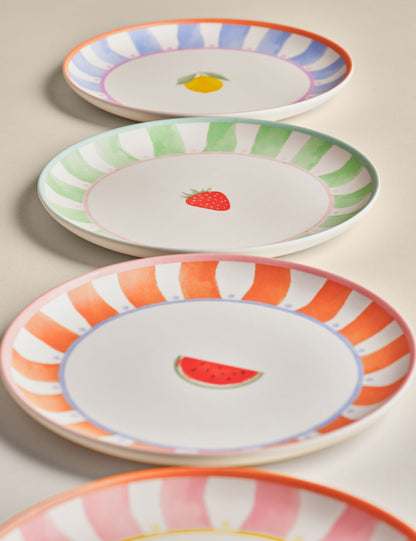 4’lü Summer Brights Icon Servis Tabağı Seti