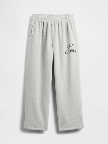 Açık Gri Vintagesoft Gap Logo Baggy Eşofman Altı