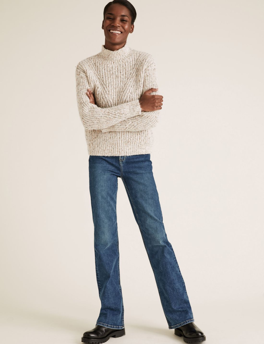 Bootcut Streç Jean Pantolon