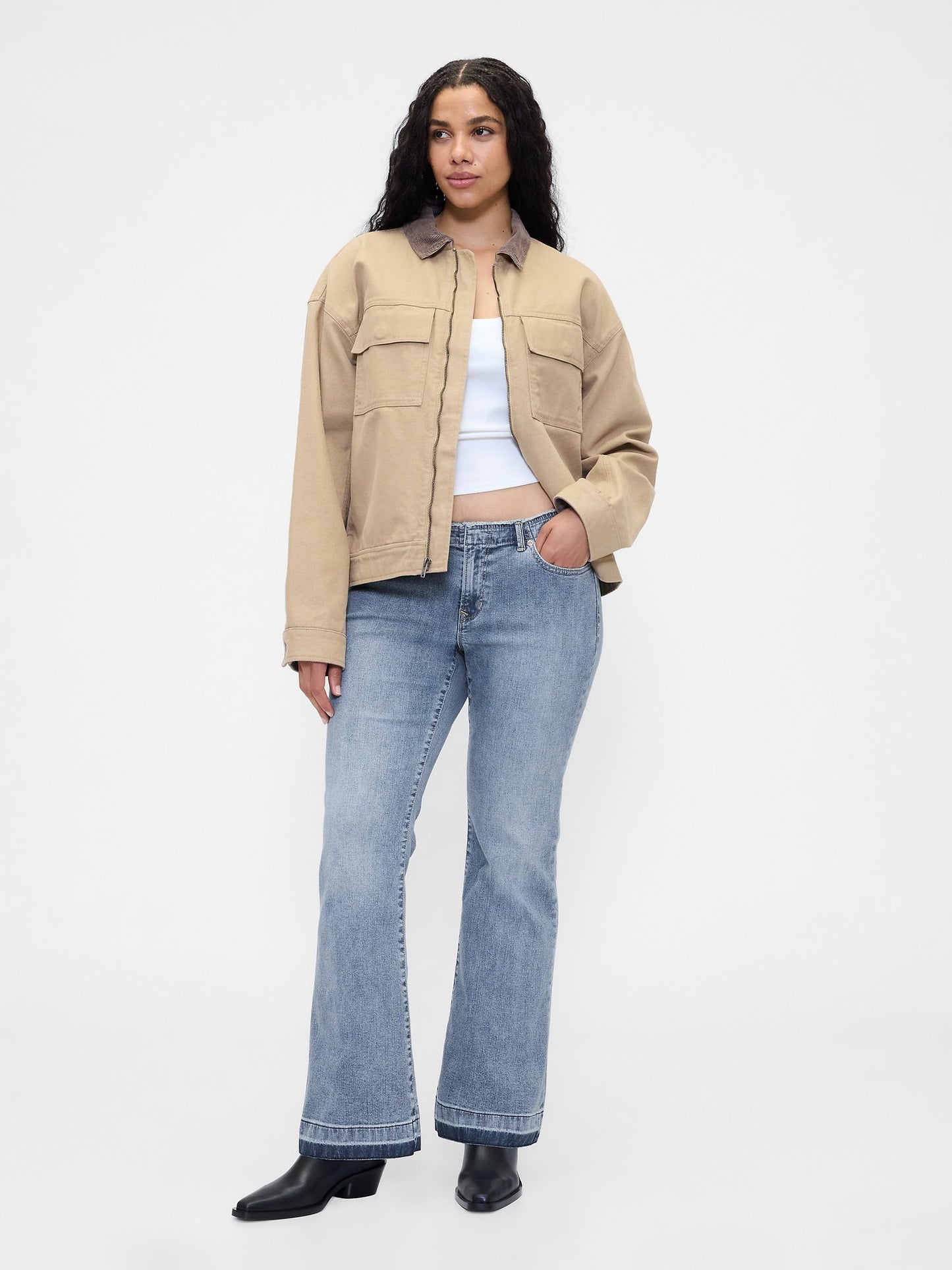 Mavi Low Rise Lean Jean Pantolon