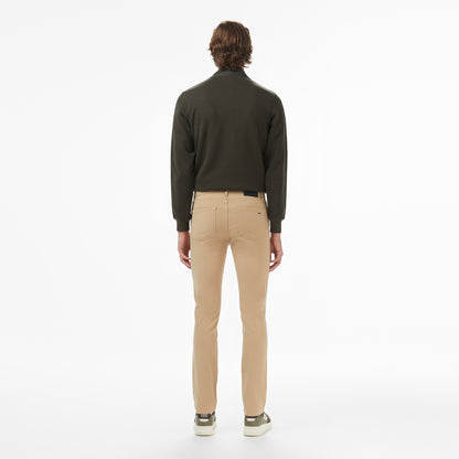 Lacoste Erkek Slim Fit Bej Jean Pantolon
