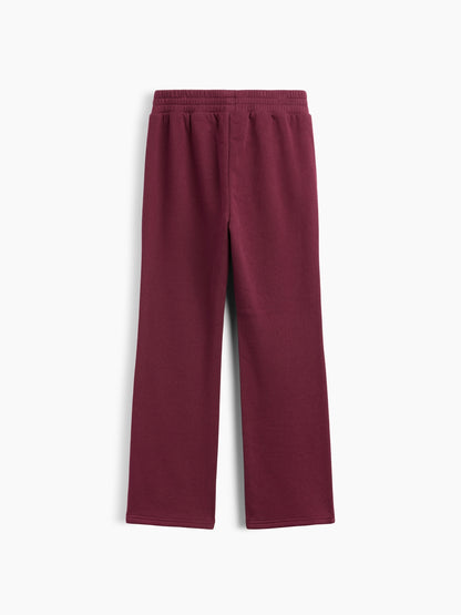 Lacivert Grafik Baskılı Bootcut Eşofman Altı