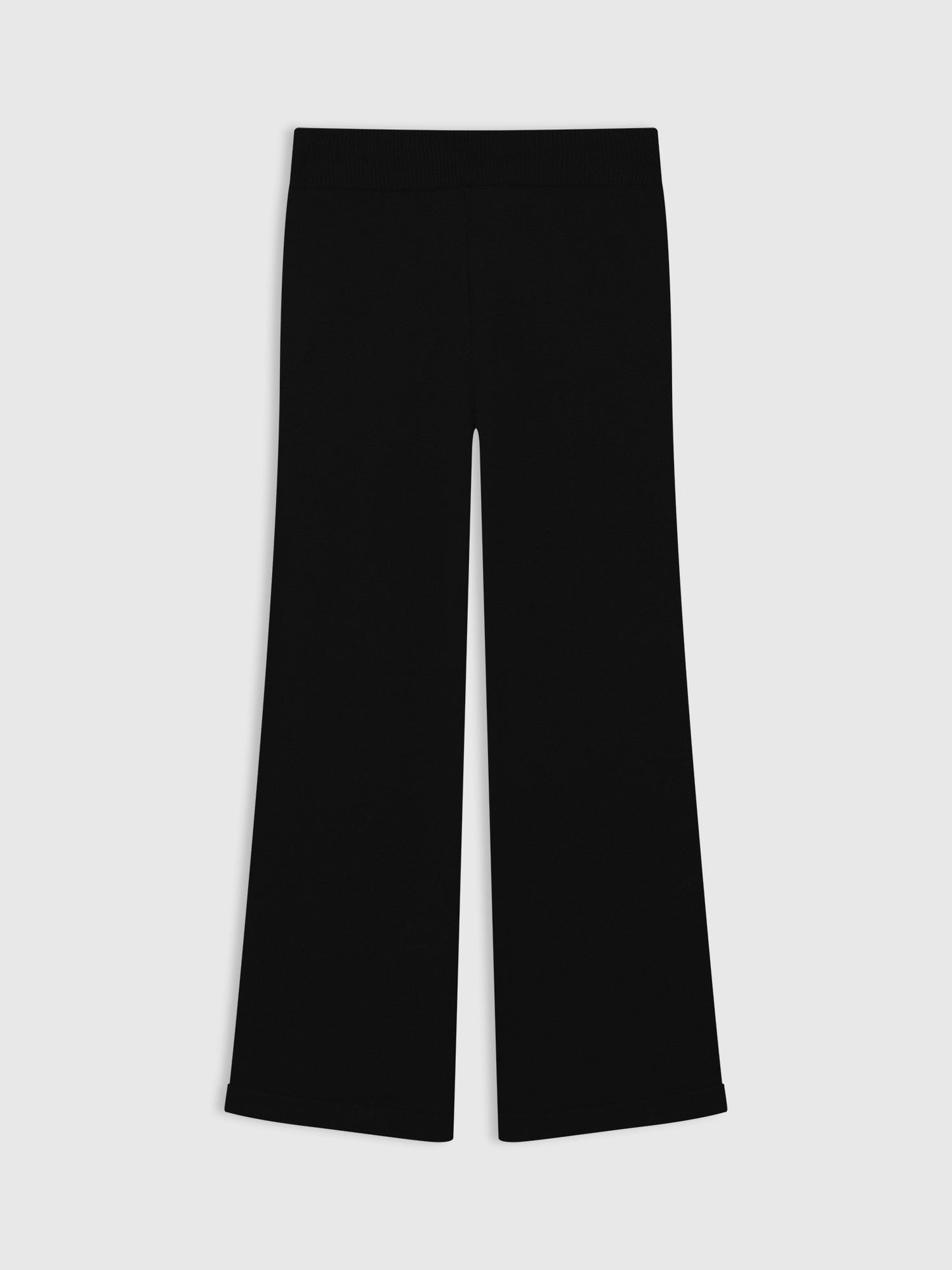 Siyah Cashsoft Triko Pantolon