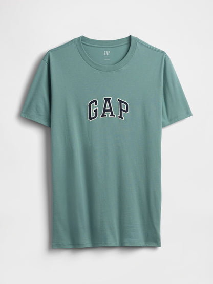 Açık Yeşil Gap Logo T-shirt
