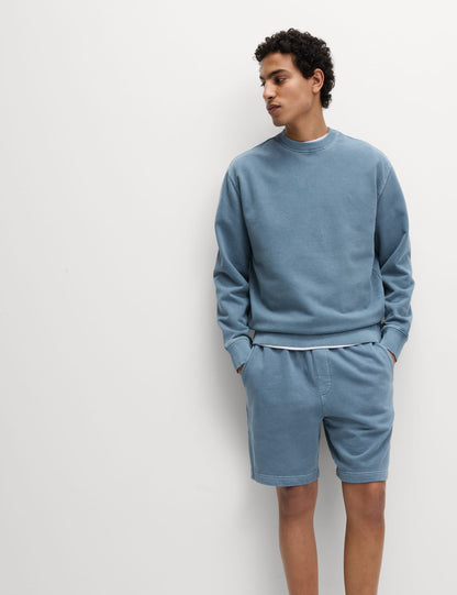Saf Pamuklu Sweatshirt