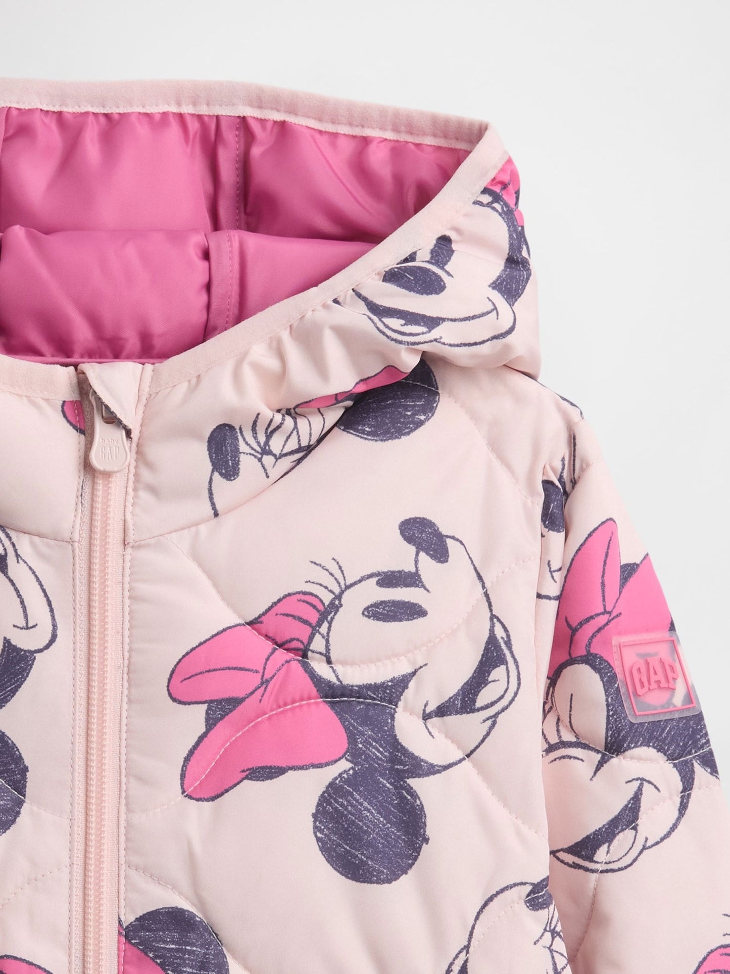 Açık Pembe Gap X Disney Minnie Mouse Coldcontrol Şişme Mont
