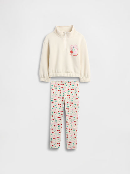 Kırık Beyaz Two-piece Outfit Set