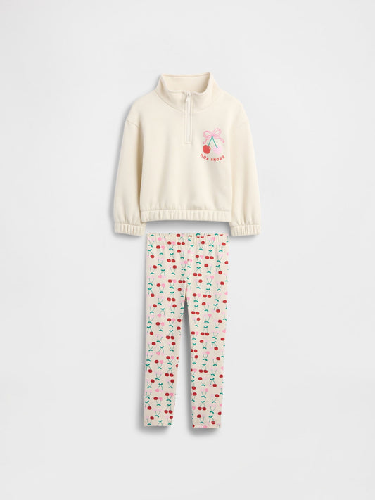 Kırık Beyaz Two-piece Outfit Set
