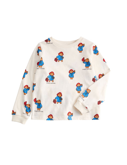 Saf Pamuklu Paddington Pijama Takımı (1-8 Yaş)