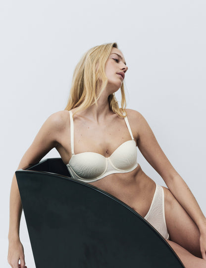 Body Lace Balenli Straplez Dantelli Sütyen