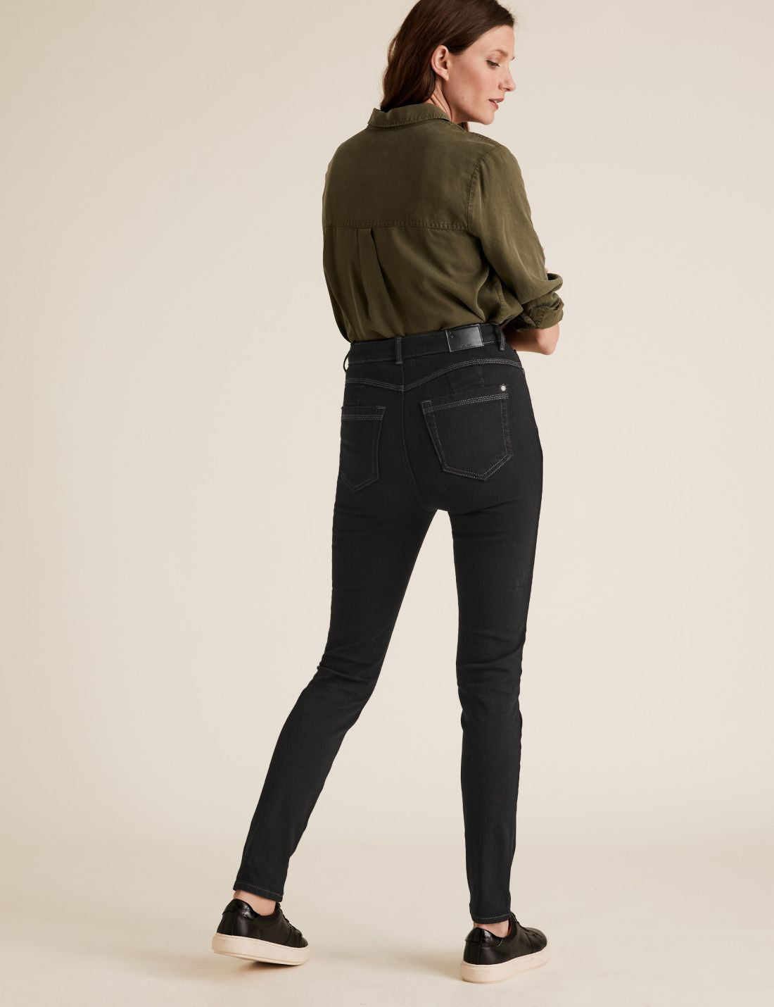 Skinny Fit Yüksek Bel Magic Jean Pantolon