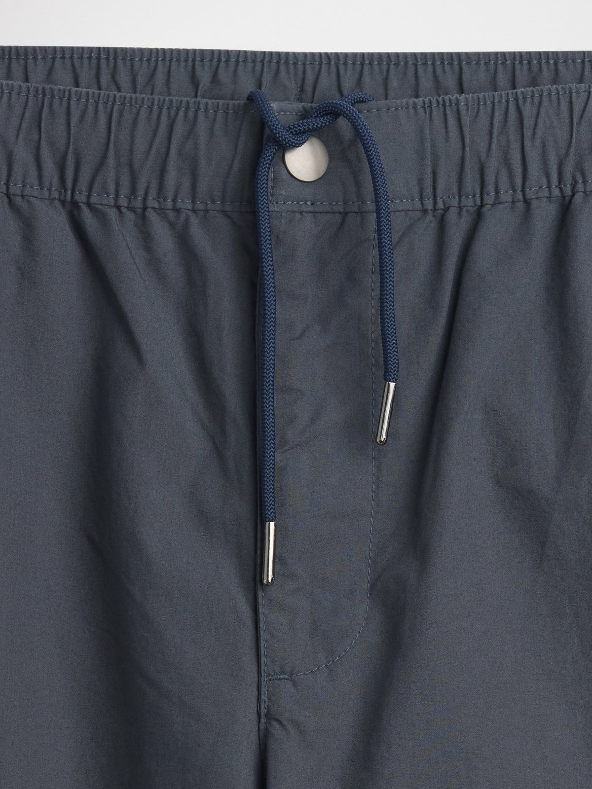 Lacivert Poplin '90s Loose Pantolon