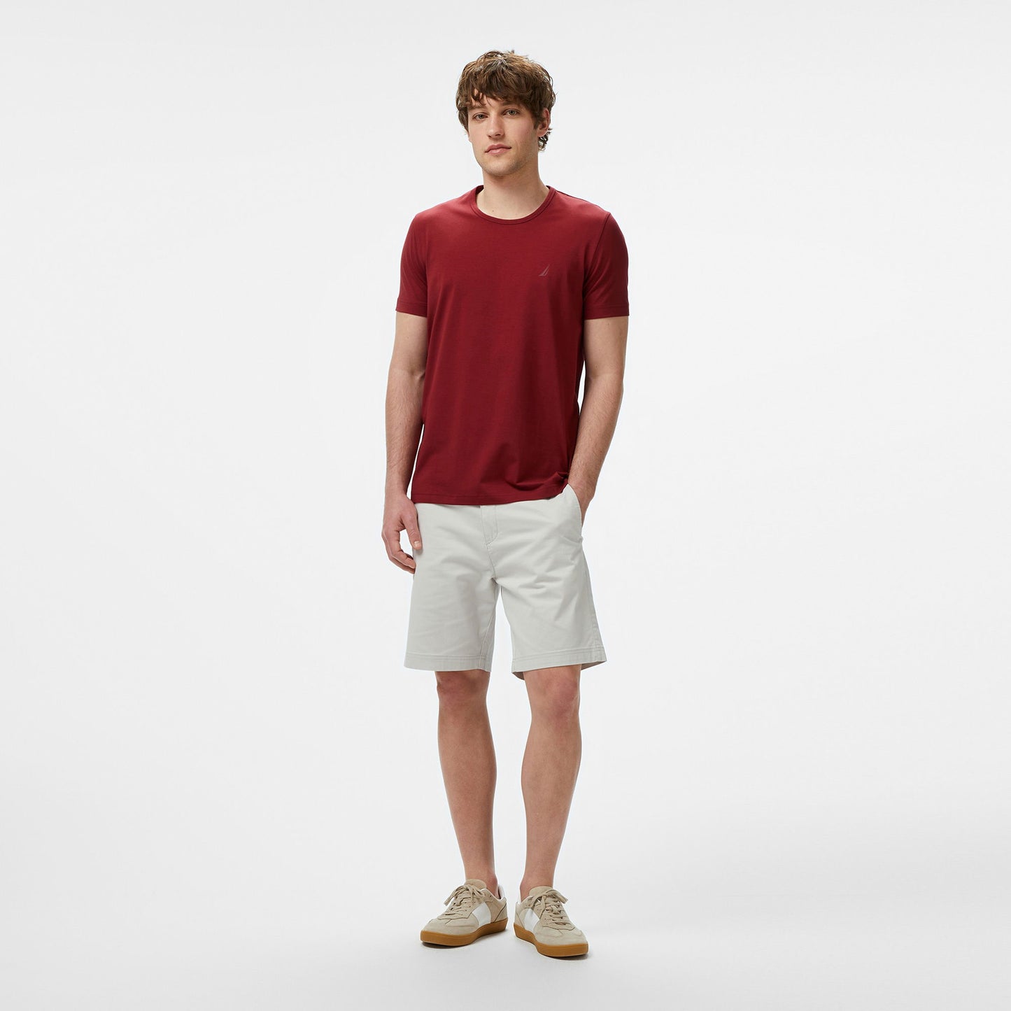 Nautica Erkek Kırmızı Regular Fit T-shirt