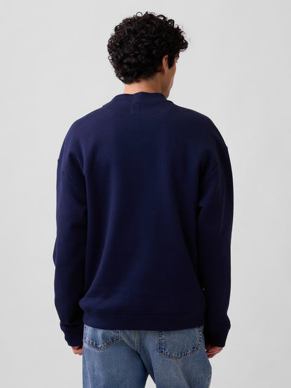 Lacivert Relaxed Brannan Bear Gap Logo Sweatshirt