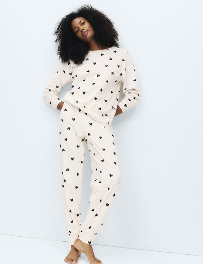 Polar Baskılı Pijama Takımı